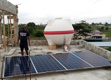 SINES - installation solaire Côte d’Ivoire